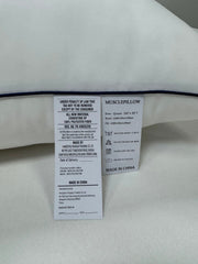 MUSCLEPILLOW  Pillows Queen Size Set of 2,Bed Pillows for Sleeping 2 Pack,Luxury Hotel Quality Pillow for Side and Back Sleeper,Filled with Down Alternative,Machine Washable,20 x 30 Inches