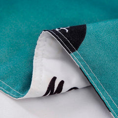 TEXLORD Home Textile Cyan Cute Cat Kitty Duvet Cover Pillow Case Bed Sheet Boy Kid Teen Girl Bedding Linens Set King Queen Twin